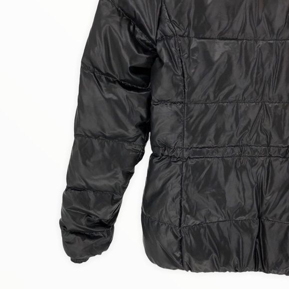 Ralph Lauren Active Black Puffer Jacket Zip Front Long Sleeve Aztec size XS - Picture 6 of 16